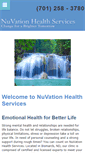 Mobile Screenshot of nuvationhealthservices.com